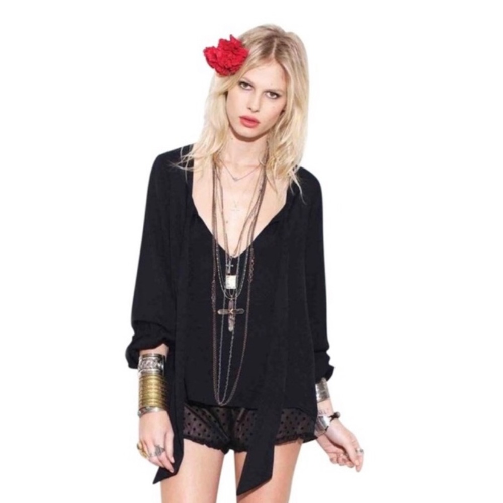 For Love & Lemons polka dot shorts